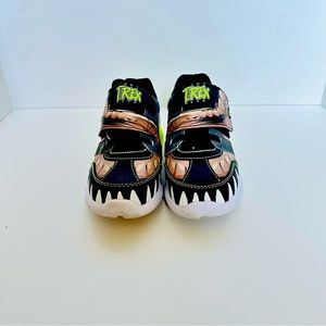 T Rex Jurassic World Kids tennis shoes; size 12
